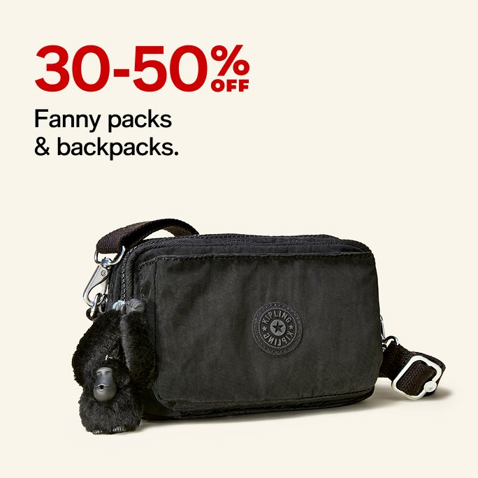 30-50 off Fanny Packs & Backpacks