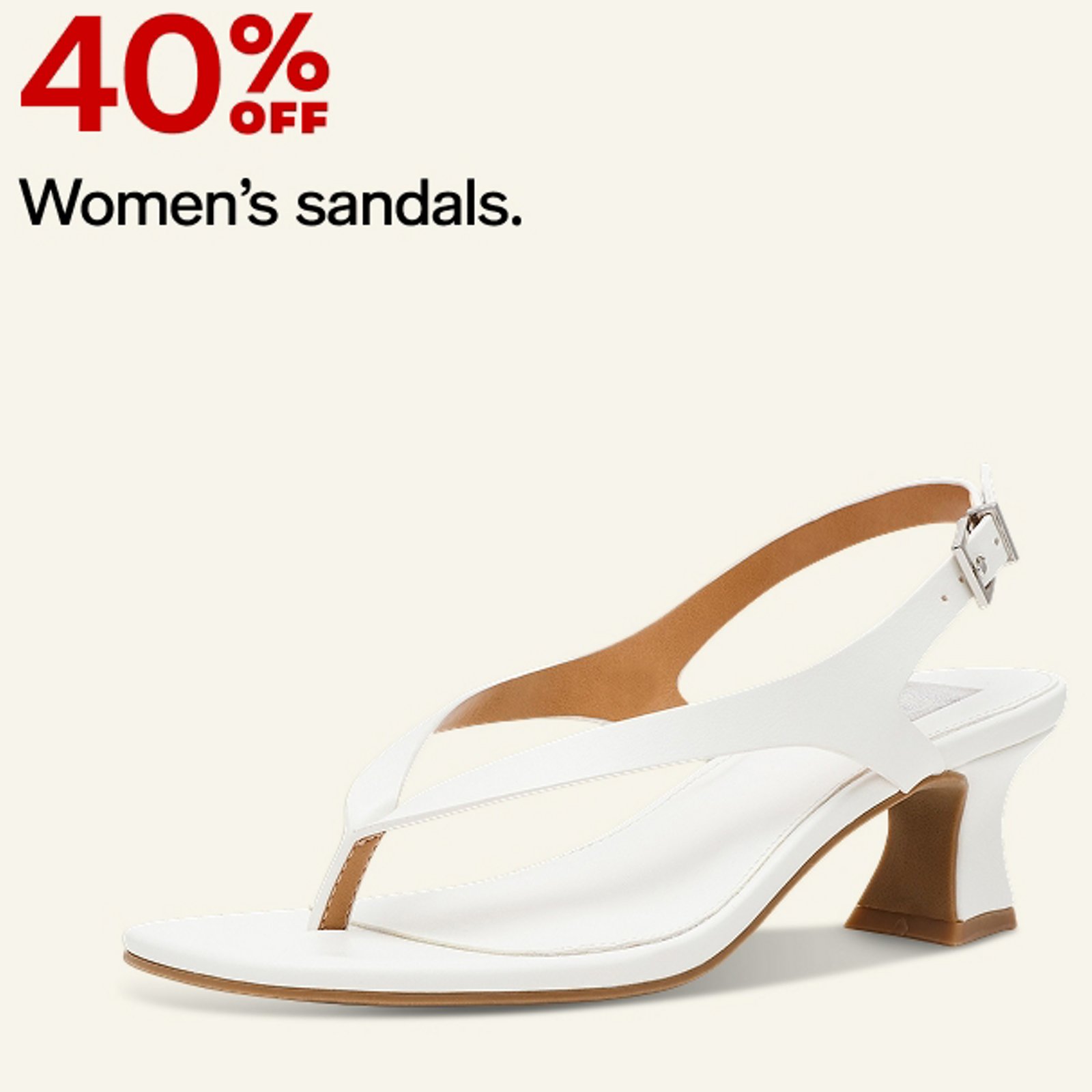 40% off Womens Sandals