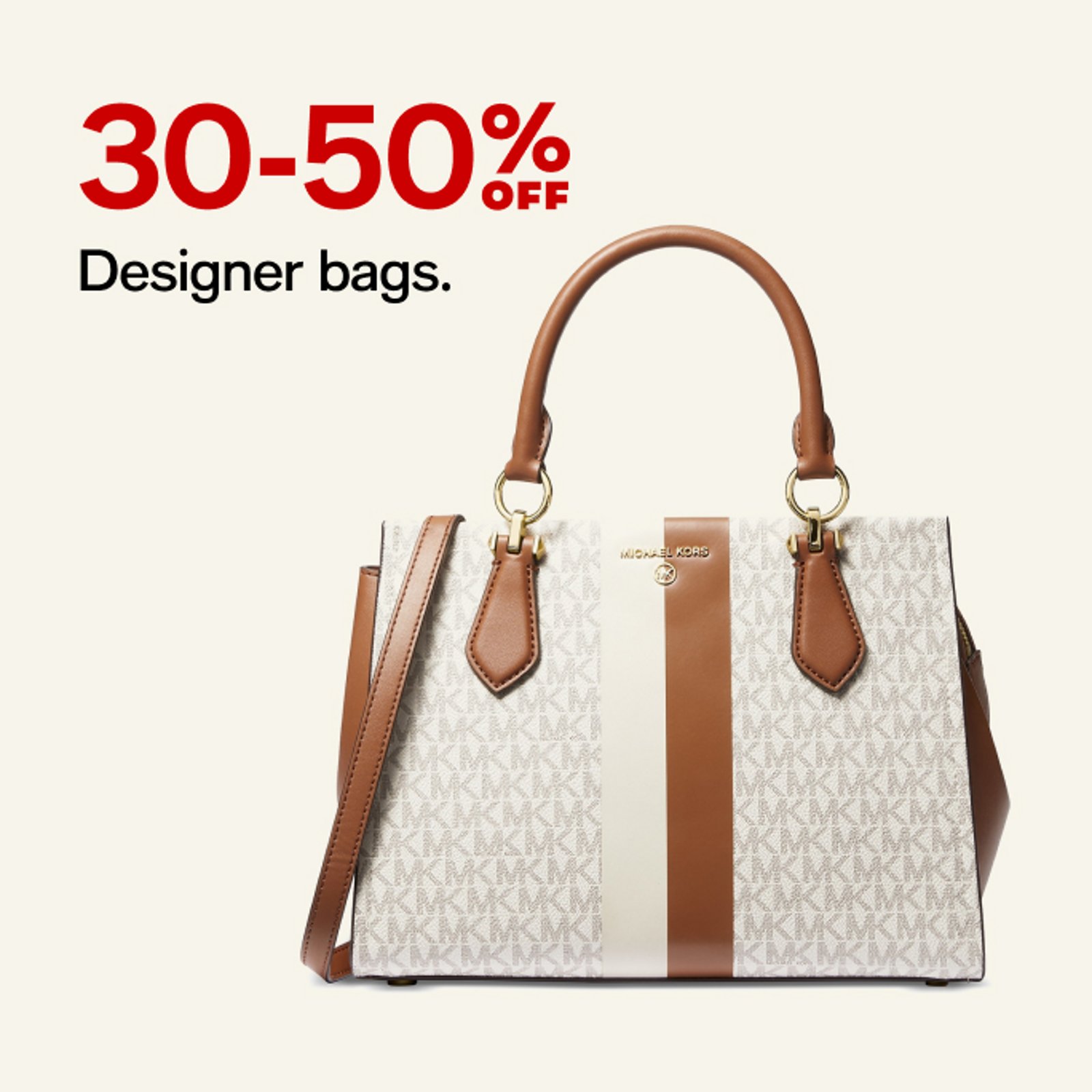 30-50% designer bags